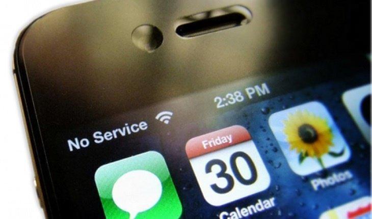 iPhone báo mất sóng không dịch vụ