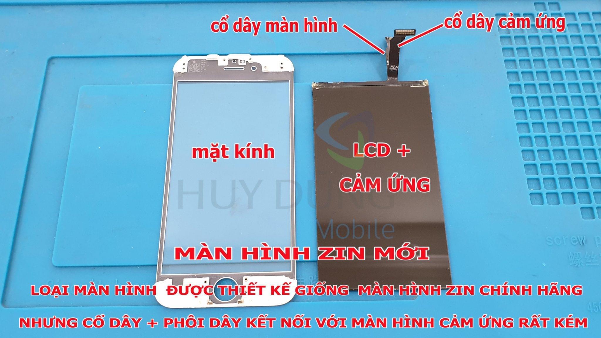 Màn hình iPhone zin new không ic cảm ứng đã tách kính