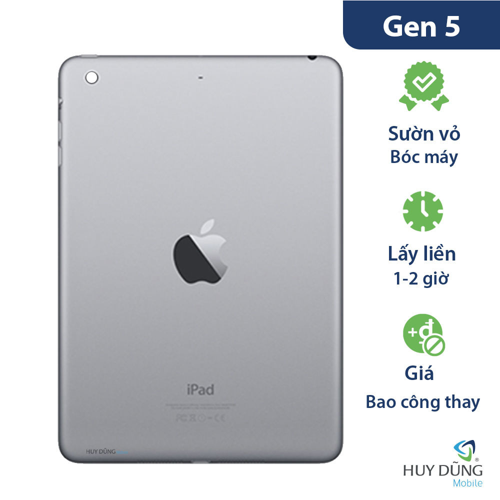 Sườn vỏ iPad Gen 5 - WIFI - bóc máy