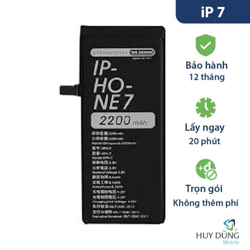 Pin Remax iPhone 7 dung lượng cao 2200 mAh