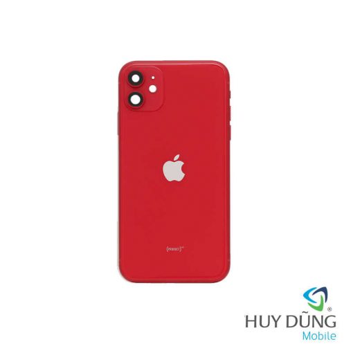 Độ vỏ iPhone Xr lên iPhone 11 đỏ