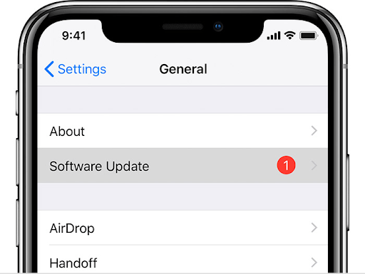 Cập nhật phần mềm để cải thiện pin của iPhone Pro Max