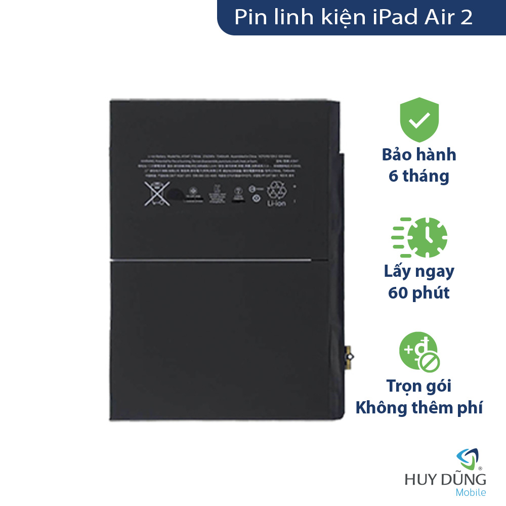 Pin linh kiện iPad Air 2