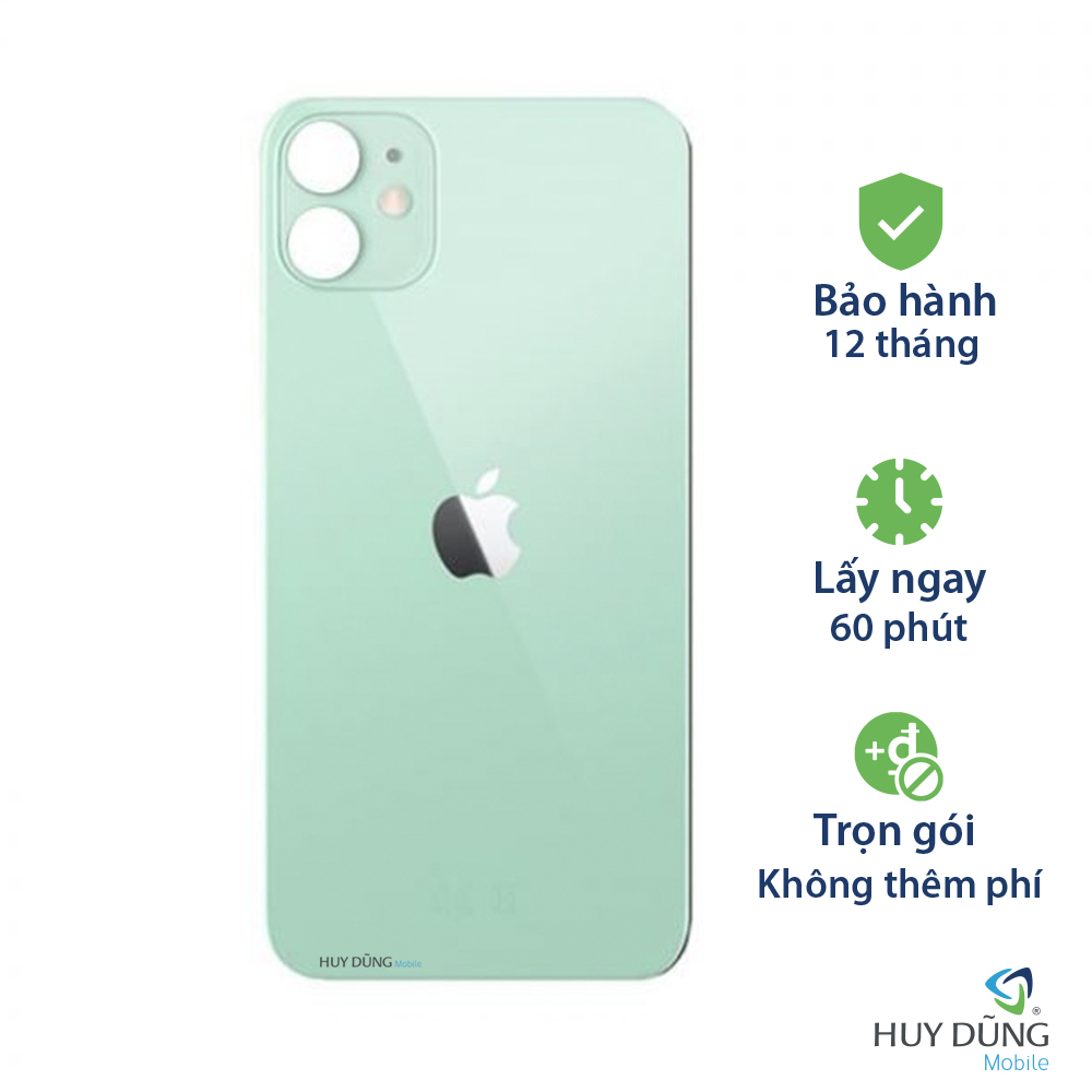 Thay kính lưng vỏ độ iPhone Xr lên 12