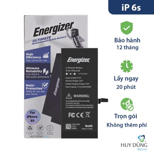 Pin iPhone 6s Energizer