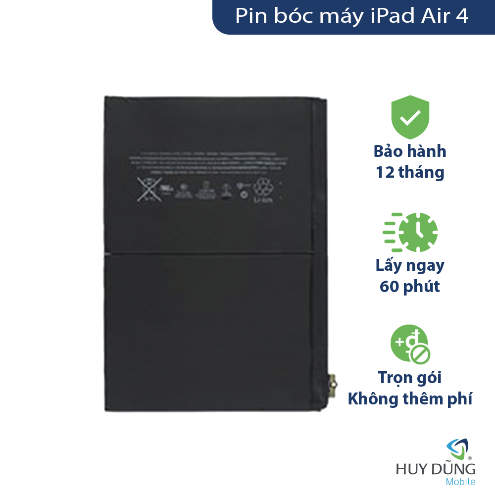 Pin bóc máy iPad Air 4