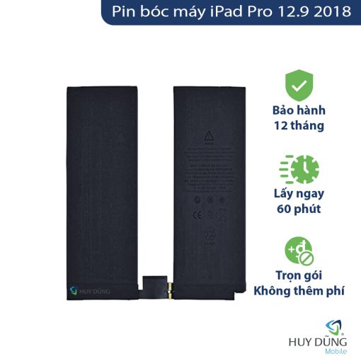 Pin bóc máy iPad Pro 12.9 2018