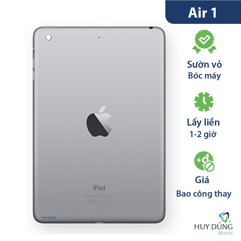 Sườn vỏ iPad Air 1 - WIFI - bóc máy