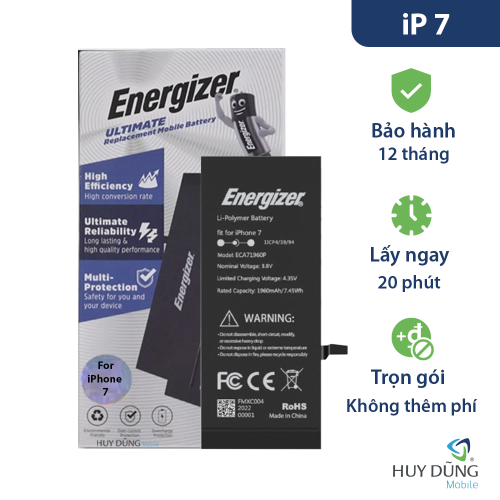 Pin iPhone 7 Energizer