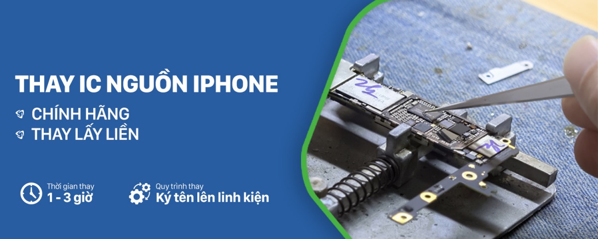 Thay IC nguồn iPhone 13 Pro Max