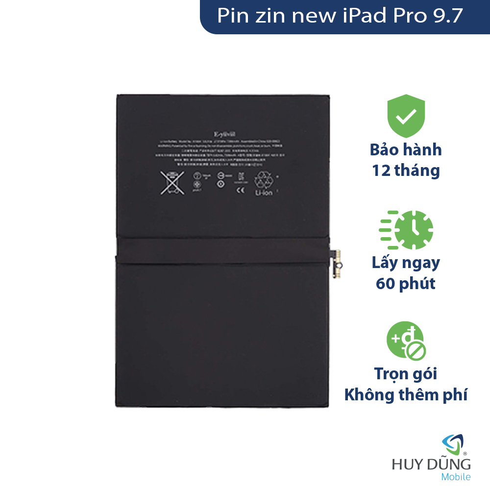 Pin zin new iPad Pro 9.7