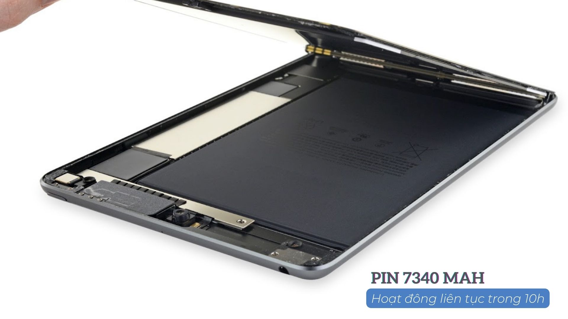 pin của iPad air 2 có dung lương 7340mah