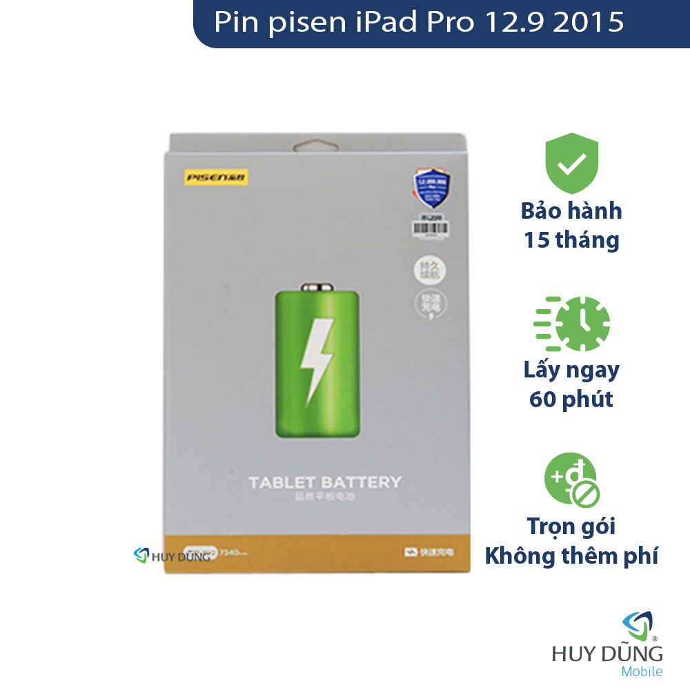 Pin pisen iPad Pro 12.9 2015