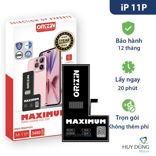 Pin Orizin iPhone 11 Pro dung lượng cao