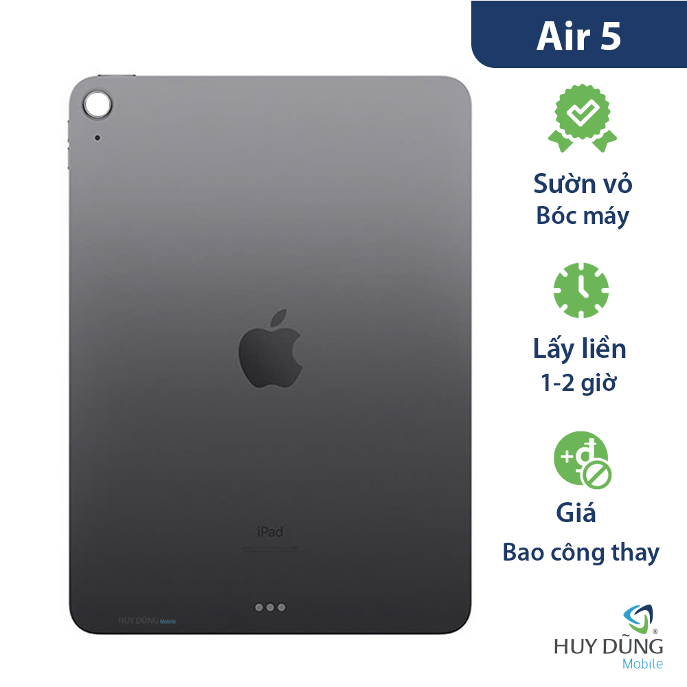 Sườn vỏ iPad Air 5 - 5G - bóc máy