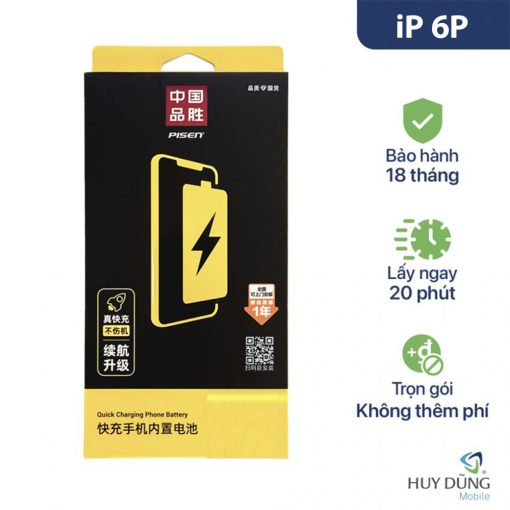 Pin Pisen iPhone 6 Plus dung lượng cao 3380mAh