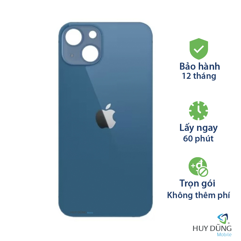 Thay kính lưng vỏ độ iPhone Xr lên 13