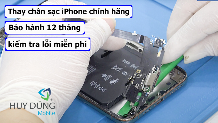 Bảng giá thay chân sạc iPhone quận Bình Tân