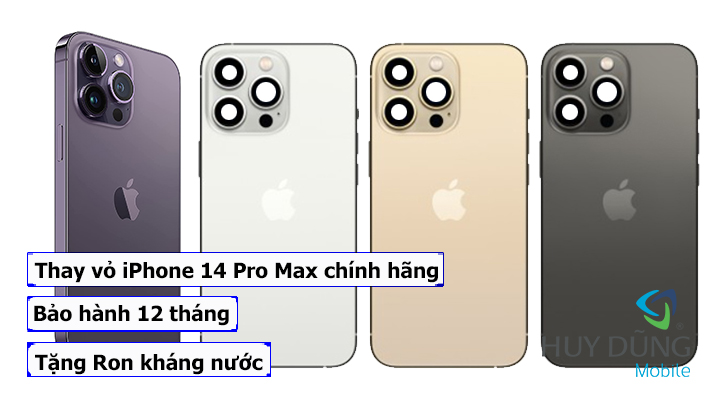 Thay vỏ iPhone 14 Pro Max chính hãng