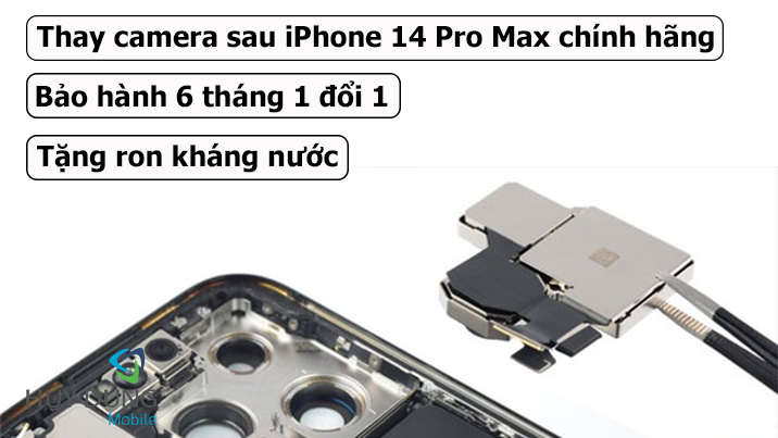 Thay camera sau iPhone 14 Pro Max