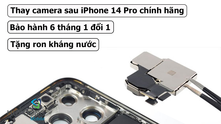 Thay camera sau iPhone 14 Pro
