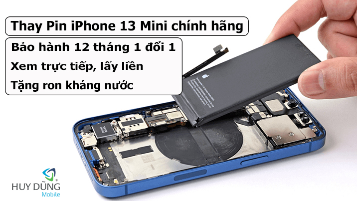 Thay pin iPhone 13 Mini
