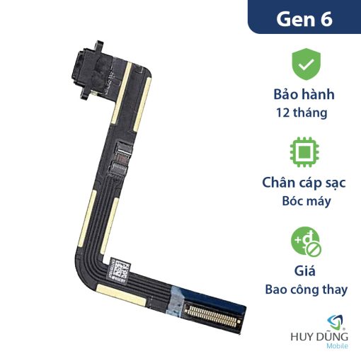 Thay chân sạc iPad Gen 6