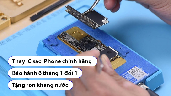 Bảng giá thay IC sạc iPhone quận Bình Tân