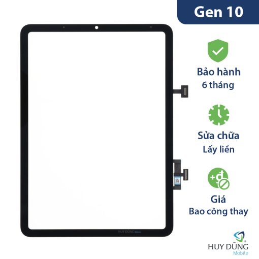 Thay kính cảm ứng iPad Gen 10