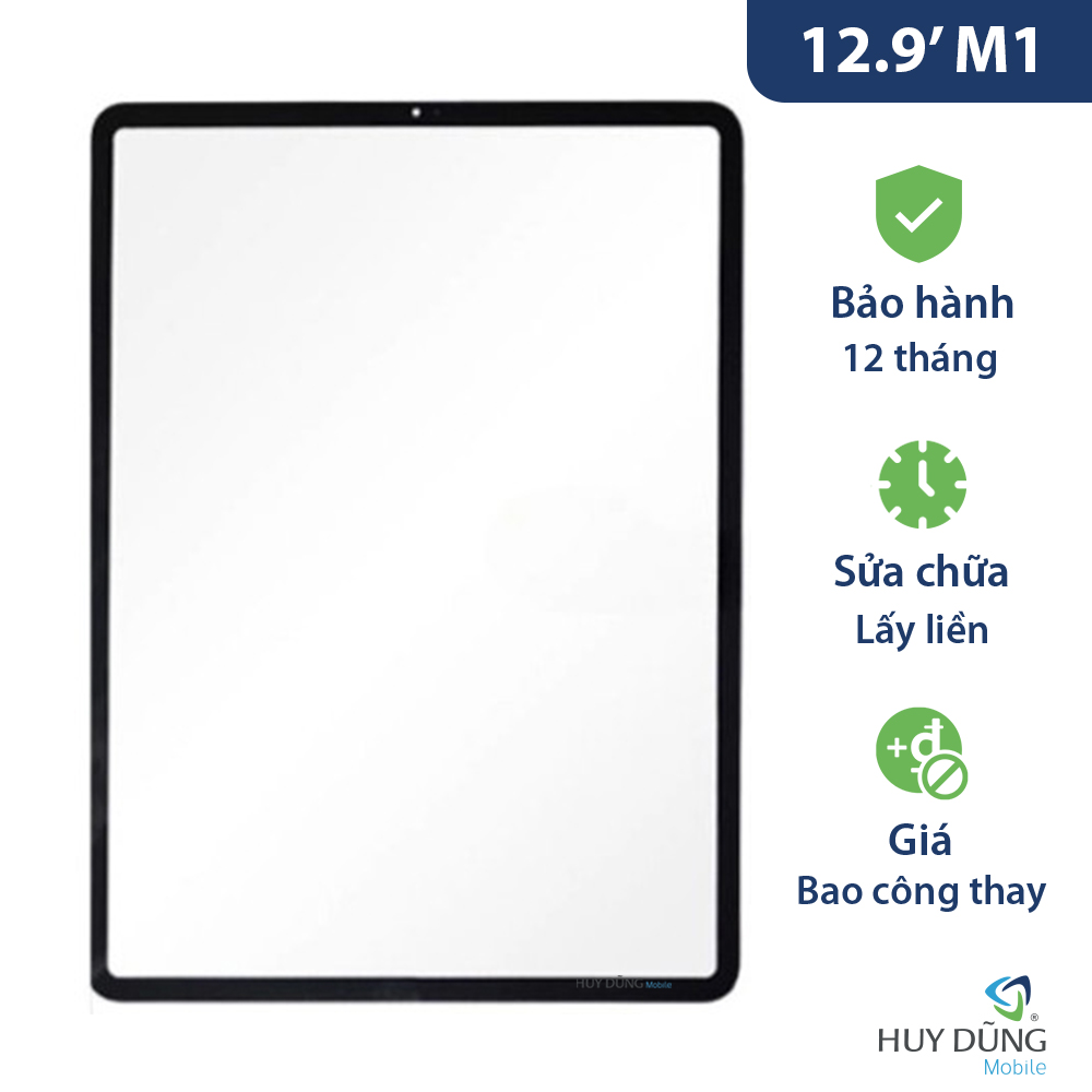 Thay mặt kính iPad Pro 12.9 inch 2021