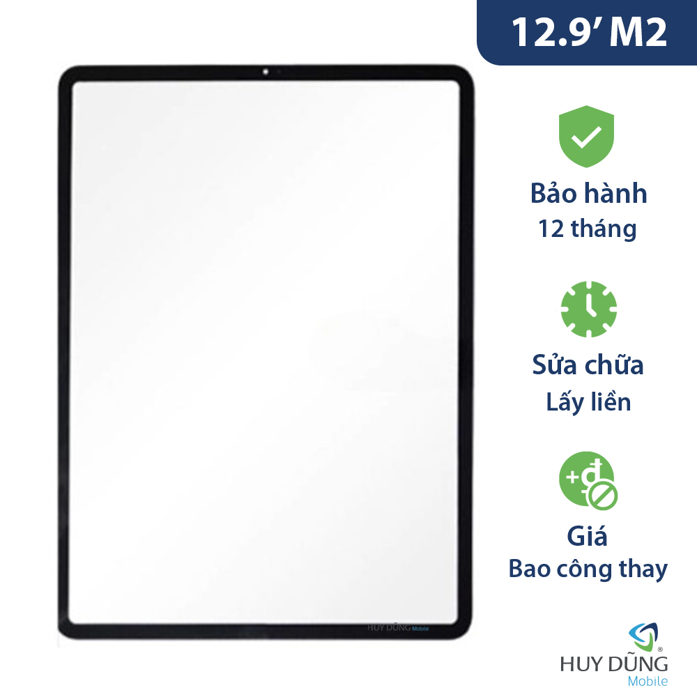 Thay mặt kính iPad Pro 12.9 inch 2022