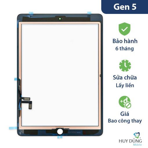 Mặt kính cảm ứng iPad Gen 5