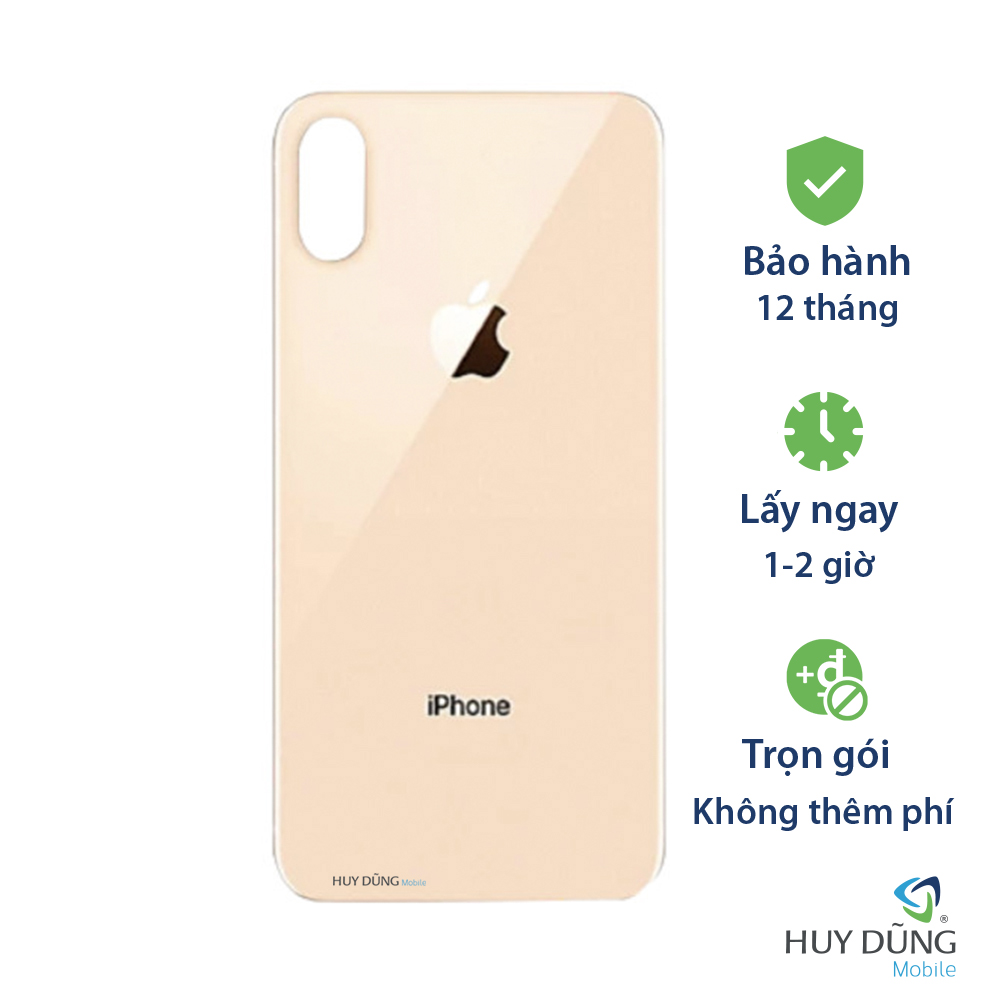 Ép kính lưng iPhone Xs