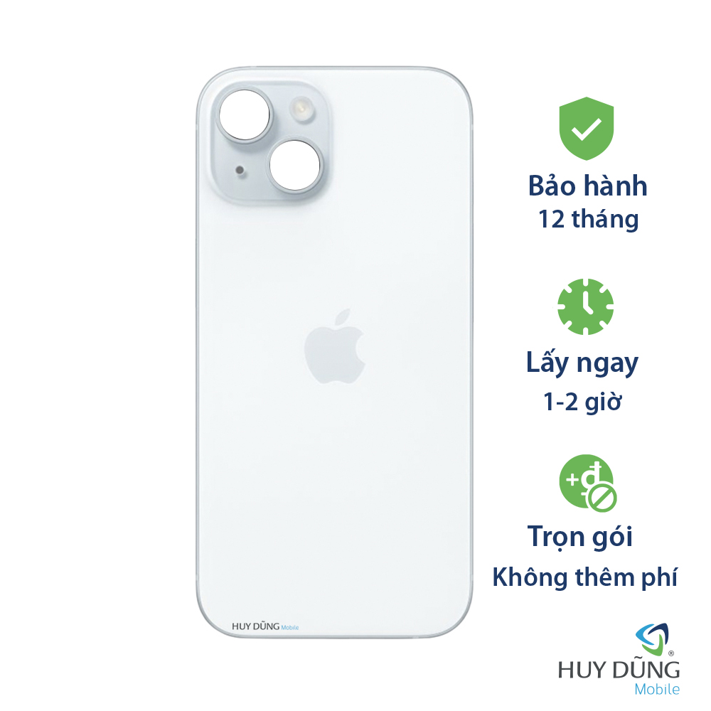 Mặt kính lưng iPhone 15 Plus