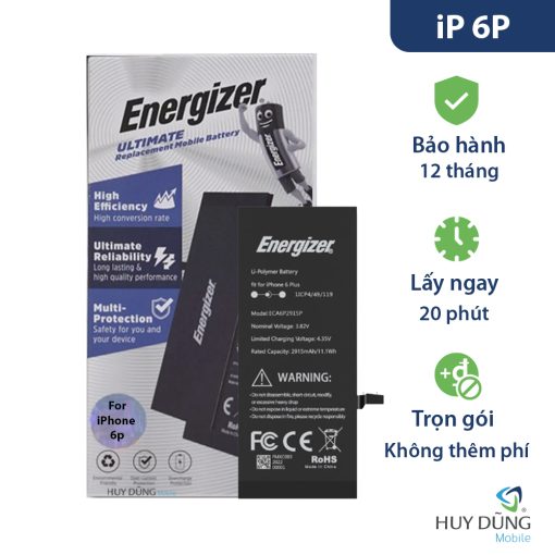 Pin iPhone 6 Plus Energizer