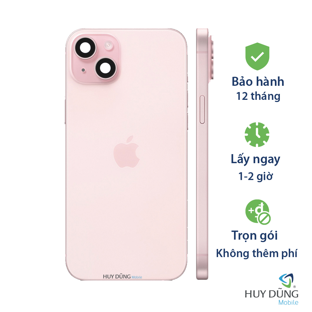 Sườn vỏ iPhone 15 bóc máy chính hãng Apple