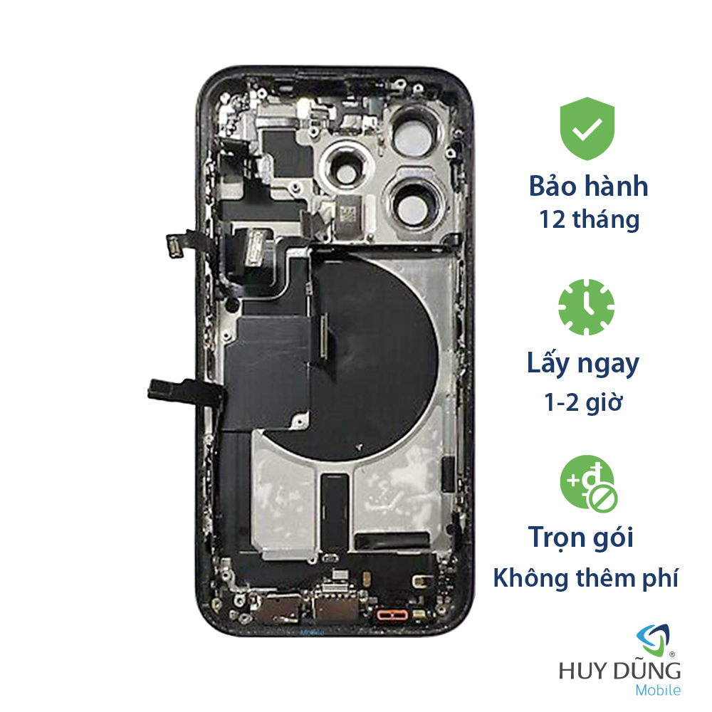 Sườn vỏ iPhone 15 Pro bóc máy chính hãng Apple