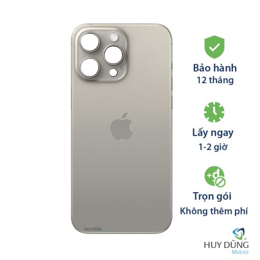 Thay mặt kính lưng iPhone 15 Pro