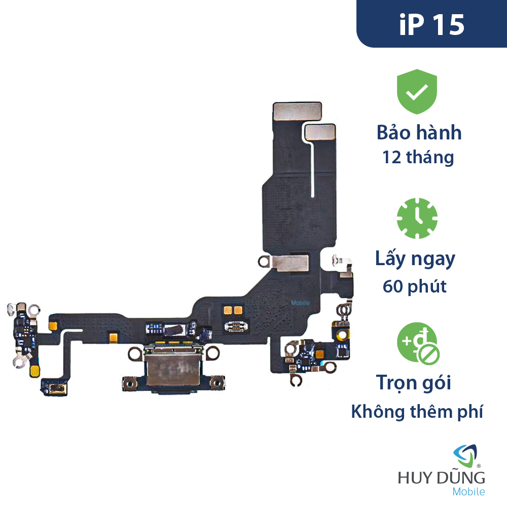 Thay chân sạc iPhone 15