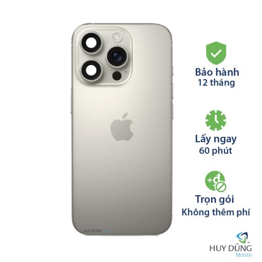 Độ vỏ iPhone X lên iPhone 15 Pro