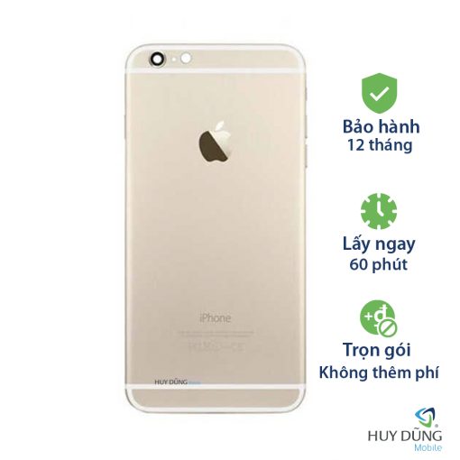 Sườn vỏ iPhone 6 bóc máy màu champagne