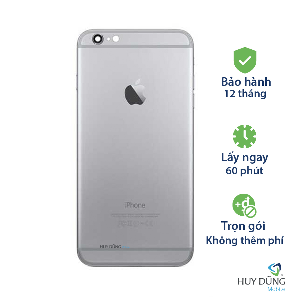 Sườn vỏ iPhone 6 Plus bóc máy màu xám