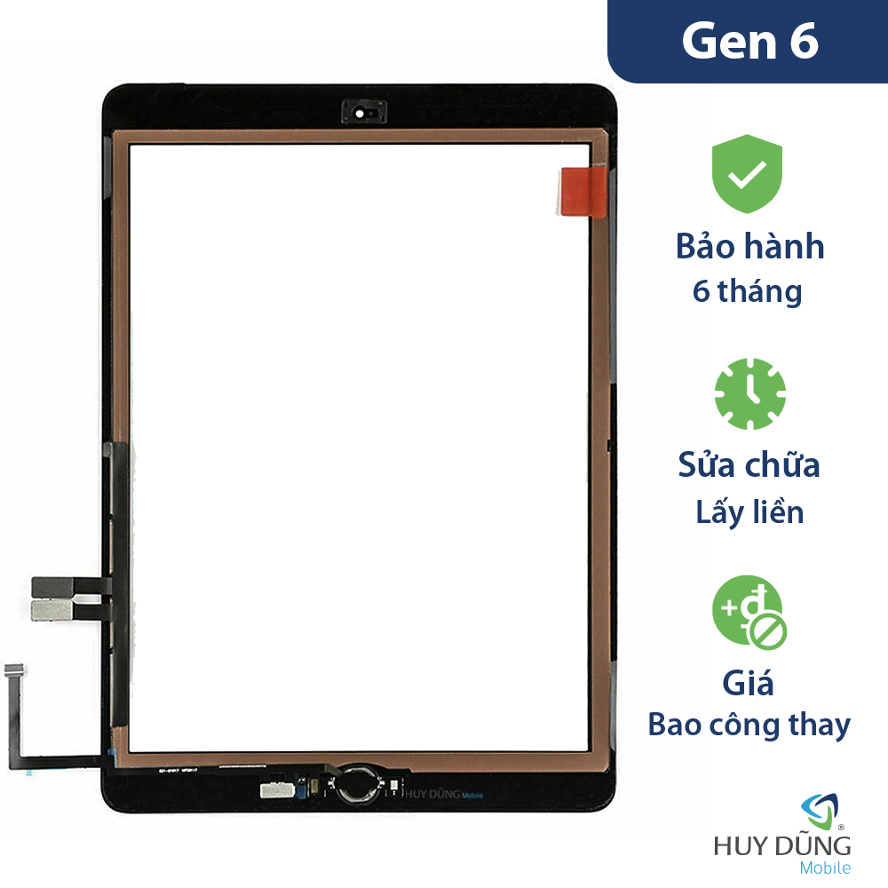 Thay kính cảm ứng iPad Gen 6