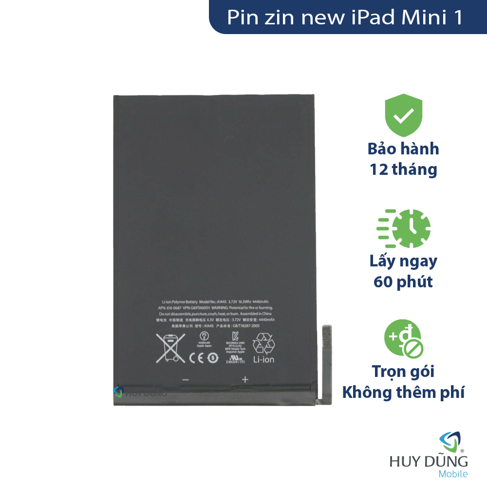 Pin zin iPad Mini 1