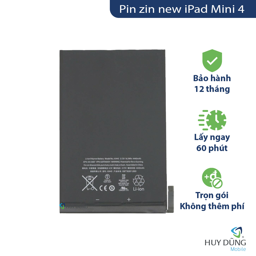 Pin zin iPad Mini 4