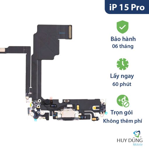 Thay jack cắm tai nghe iPhone 15 Pro