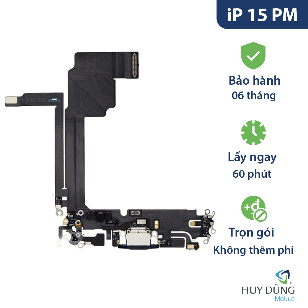 Thay jack cắm tai nghe iPhone 15 Pro Max