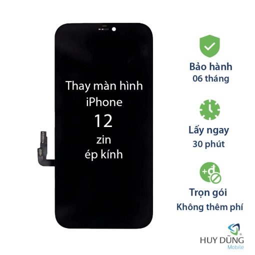 Màn hình zin ép kính iPhone 12