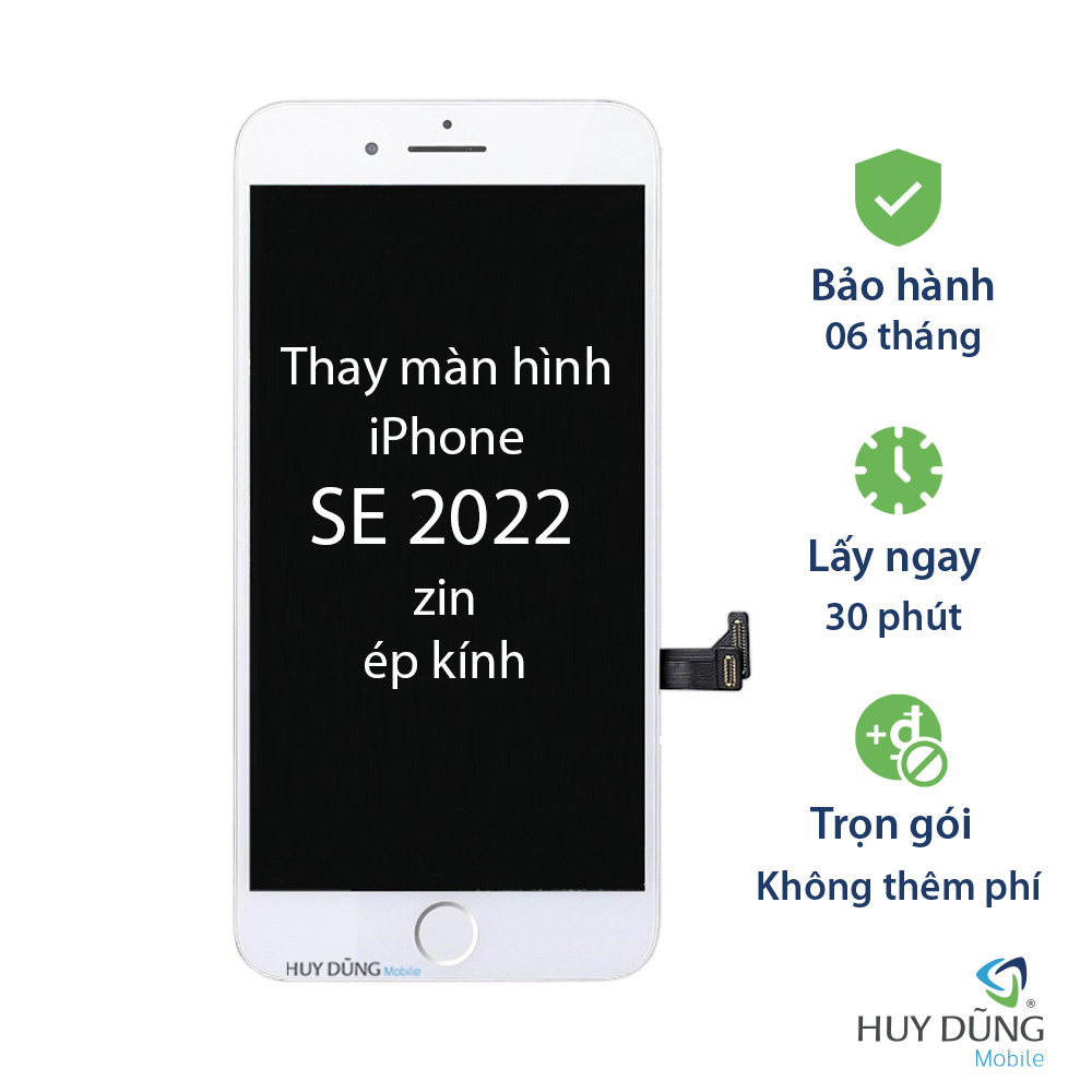 Màn hình zin ép kính iPhone SE 2022