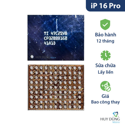 Thay IC sạc iPhone 16 Pro